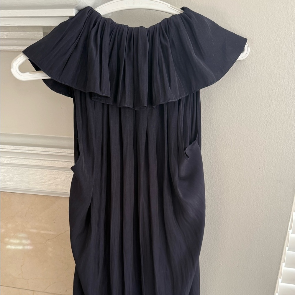 Lanvin Midnight Ruffled Blouse - Picture 3 of 5